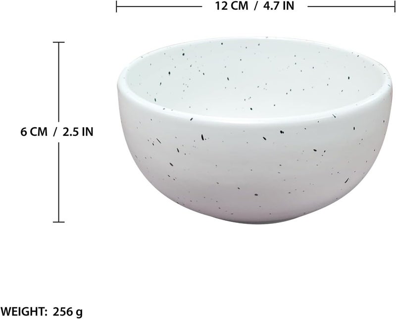 KITCHEN MASTER MINTO 4.5-Inch Stoneware Bowl – Durable, Versatile, and Microwave-Safe - Image 4